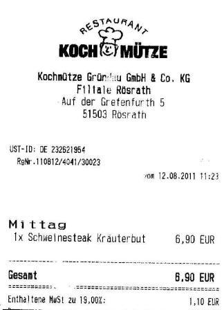 mcbe Hffner Kochmtze Restaurant